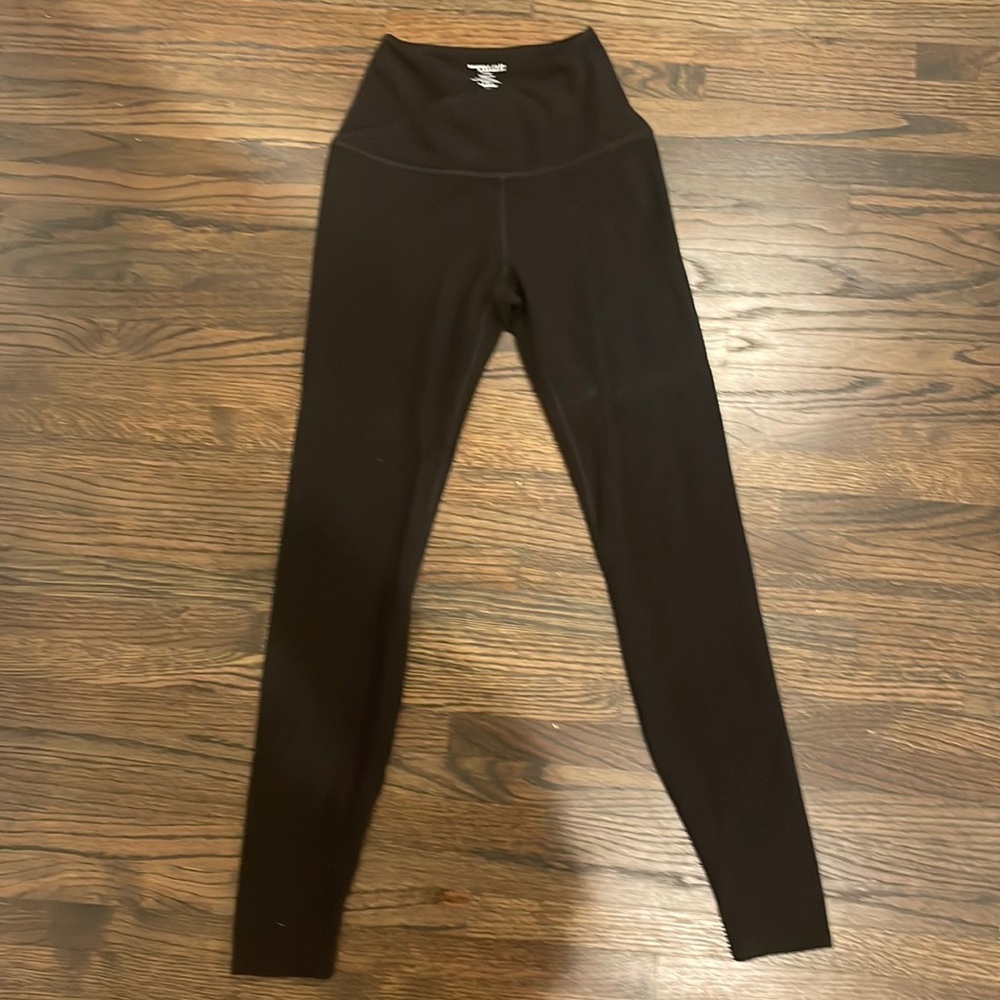 BLACK SINCERELY JULES X BANDIER CROSSOVER LEGGINGS- NWOT-XXS